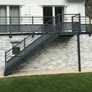 escalier aluminium ACCUEIL